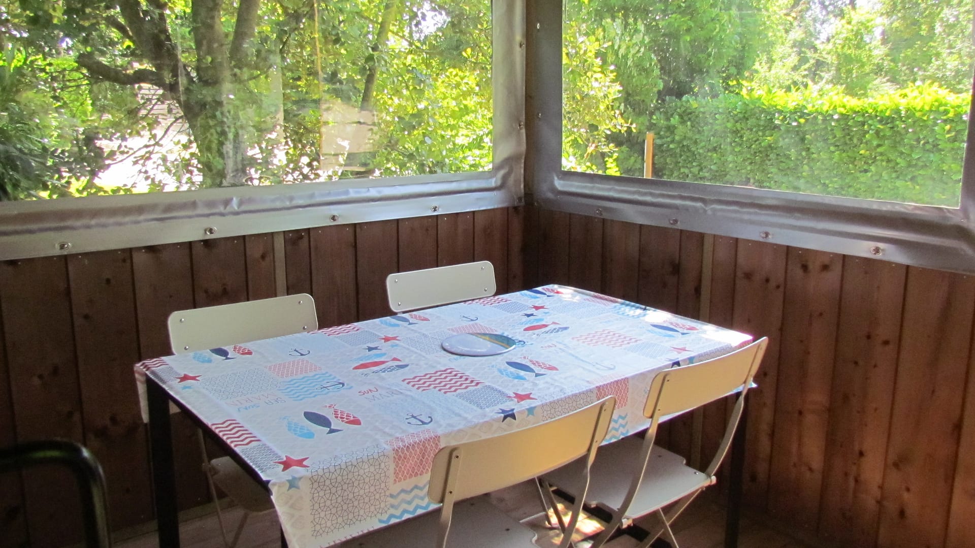 terrasse chalet bois