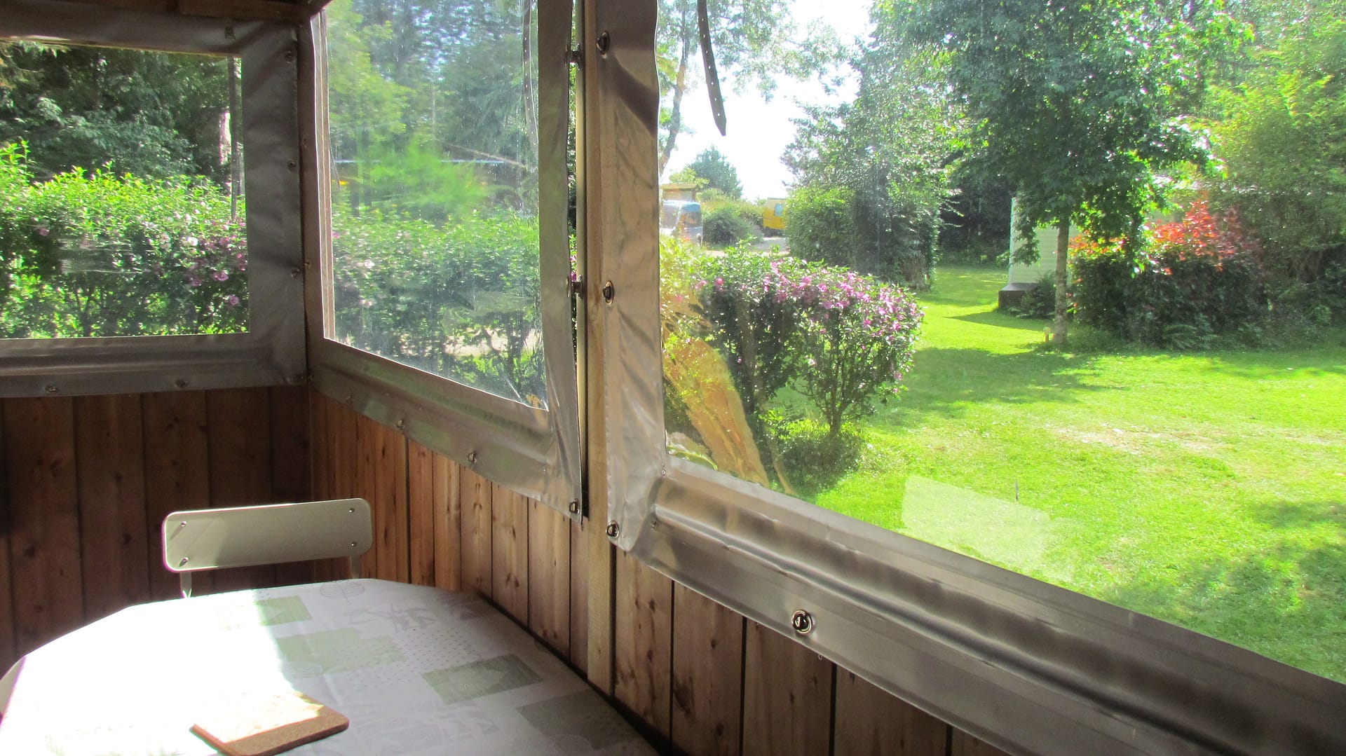 terrasse chalet 5 places